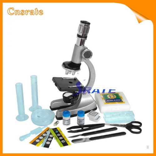 1200XZoom Metal Monocular Biological Microscope F Beginner Kids Children Student