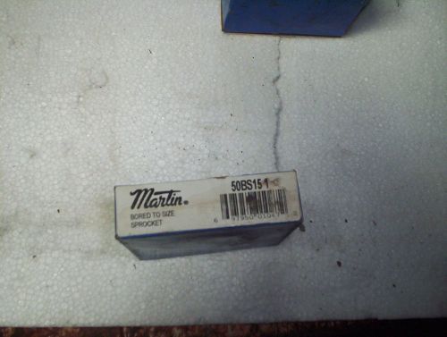 84327 New In Box, Martin 50BS15 1 Sprocket