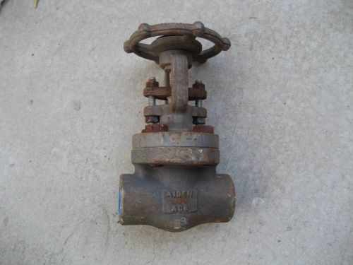 1&#034; Forged Steel Gate Valve 800 Screwed Never Used