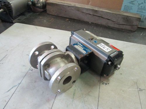 Kitz S/S Ball Valve W/Pneumatic Actuator Fig #150UTBZM 1.5&#034; 150# Flange (NEW)