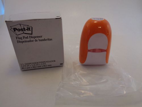 3M Post-it Flag Pod Dispenser Model: FP500-LA (Orange)