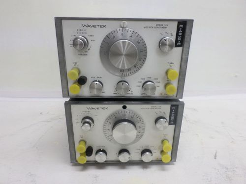 LOT OF 2 WAVETEK MODEL 136 VCG-VCA GENERATOR WITH AC CORDS