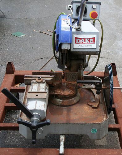 Used Dake Super Cut 315 Manual12&#034; Blade Dia 2.5hp HP COLD SAW, 220V