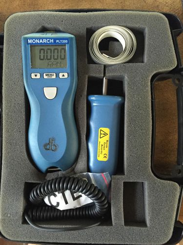 MONARCH INSTRUMENTS POCKET LASER TACH PLT200 KIT WITH CASE