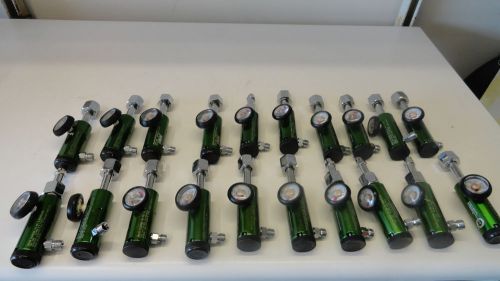 Lot 3:  lot of 20 intermed, drive, american bantex oxygen regulator o2 for sale