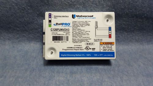 UNIVERSAL DALIPRO DIGITAL COMPACT FLOURESCENT DIMMING BALLAST C118PUNVDV3