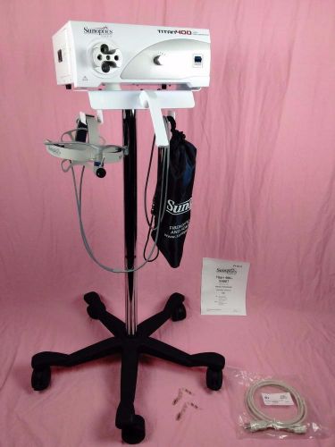 Sunoptics Titan 400 RCS Bifurcated S400T 400HP Xenon Surgical Headlight System