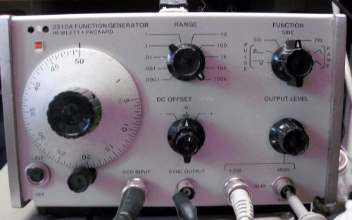 Hewlett packard 3310a function generator fully tested all functions for sale