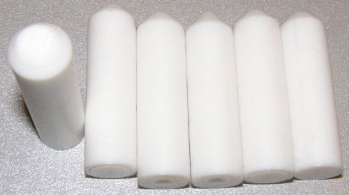 Teflon Rods. 6Pcs 40mm Long  12mm Dia. PTFE Teflon Round Rod Bar