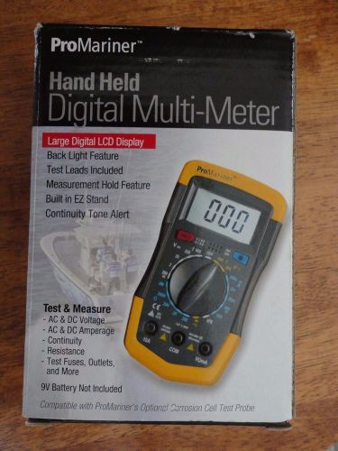 Multimeter Promariner marine grade test equipment boat auto rv electrical