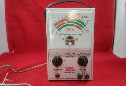 EICO Electronic Instrument Co Inc. Flyback Transformer Yoke Tester Model 944 VTG