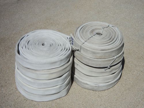 Firehose, 21 ft, 1.75” wide, 1” i. d., boat dock bumper, rope line chafe guard for sale