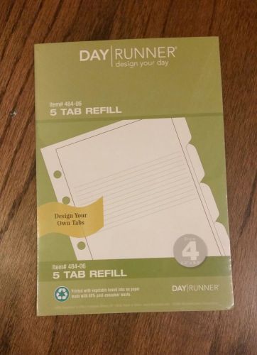 Day Runner 5 Tab Refill