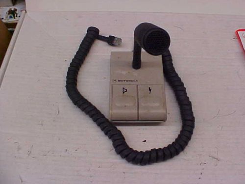 motorola swan neck desk top mic base repeater radio remote frn1904bb loc#a692