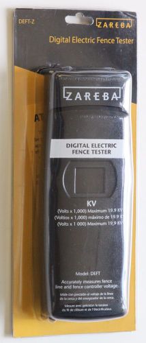 NEW  Zareba Digital Electric Fence Tester