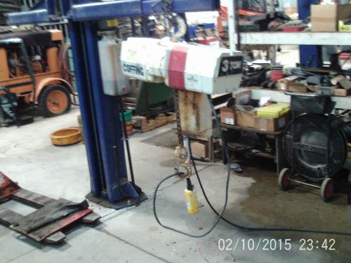 Coffing Overhead 2 Ton Hoist 3 ph 240/480 w/Trolley