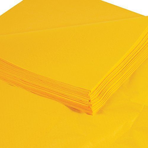 Gift Grade Tissue Paper, 20&#034; x 30&#034; Buttercup - 480 sheets/pack