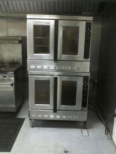 DFG-100 Blodgett double deck convection oven gas (top deck)