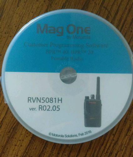 Motorola Mag One radio programming software