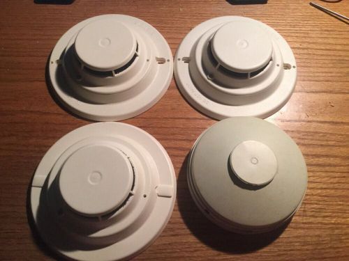 Lot Of 4 Faraday 8854+Edwards 218A Fire Detectors