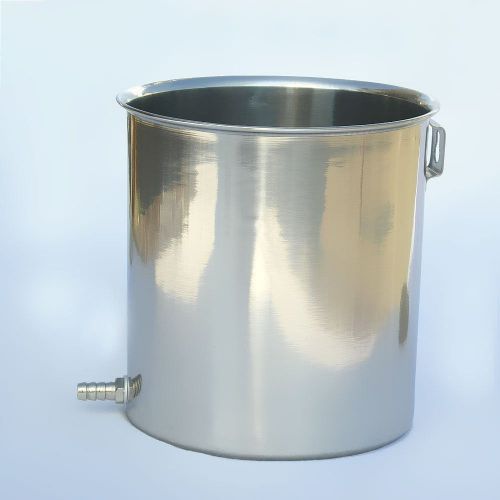 Stainless steel enema kit with pvc tubing: 2 quart container. no latex ik10 for sale