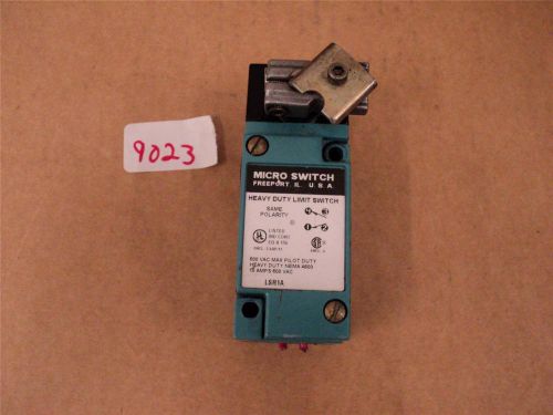 HONEYWELL MICRO SWITCH LSR1A HEAVY DUTY LIMIT SWITCH   NEMA A600  10A  600VAC