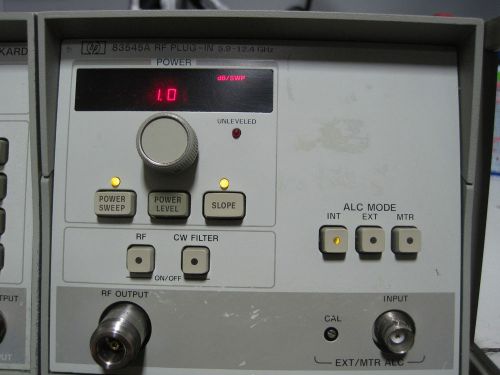 HP AGILENT 83545A RF PLUG-IN 5.9-12.4GHZ OPT 002