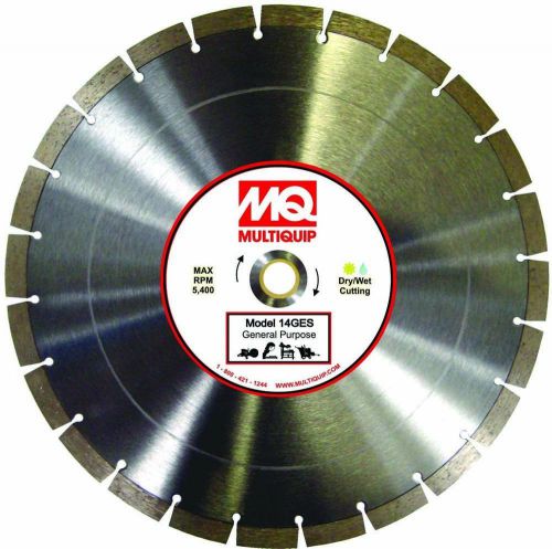 Multiquip 6ges economy laserweld segmented diamond blade 6-inch x 0.095-inch for sale