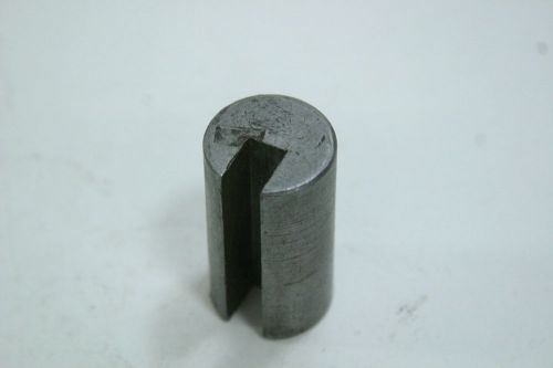 Keyway Broach Bushing 1-1/4&#034; Dia. 3/8&#034; slot .542 Deep 2&#034; OAL