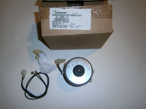 NEW SCOTSMAN ICE MACHINE FAN MOTOR #12-2396-21