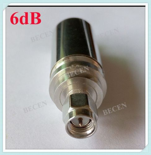 5W SMA male to female Coaxial rf Attenuator DC-3GHz 50ohm 6dB