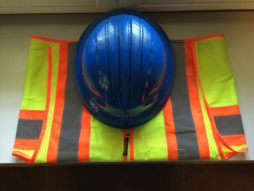 New Reflective Vest &amp; Hard Hat