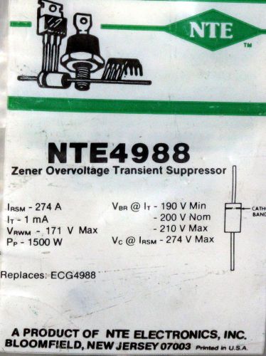 NTE4988  ECG4988 equiv  QTY:2