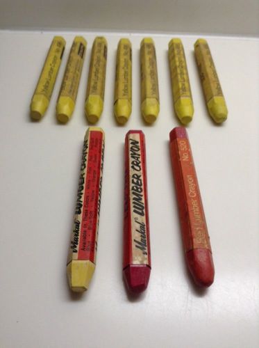 Vintage dixon &amp; markal  lumber crayons for sale