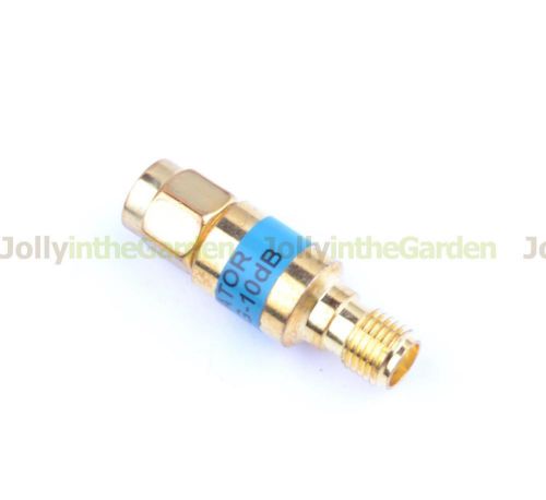 2W SMA JK Male To Female RF Coaxial Attenuator 6GHz 50ohm 10dB