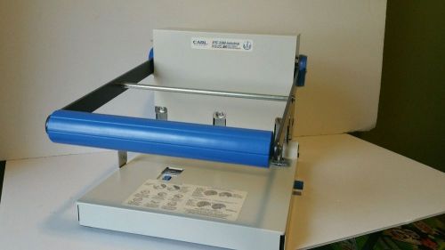 Carl xhc-3300 industrial 300 page paper hole punch for sale