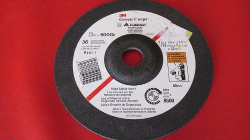 20 Count 3M 50445 7&#034; x 1/8&#034; x 7/8&#034; Flex Grind Wheel 36 Grit