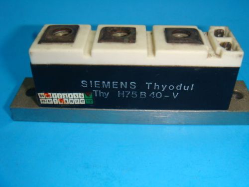 LOT OF 16, SIEMENS, THYODUL, THY H75 B 40-V, LOT OF 16, USED