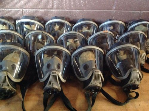 Msa ultra elite scba mask kevlar headnet facepiece sz medium used greatcondition for sale