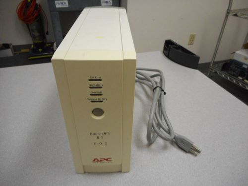 APC  BR800 Back-UPS RS 800 BATTERY BACKUP UNIT SURGE PROTECTOR (NO BATTERY UPS)