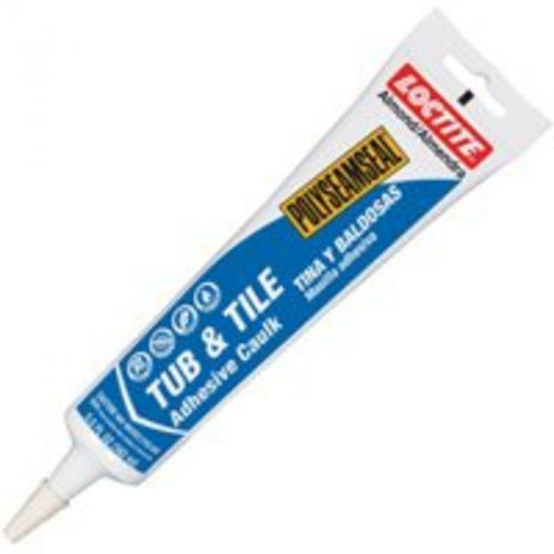 Tub and Tile Caulk Almond 5.5Oz Henkel Consumer Adhesives Tub and Tile Caulk