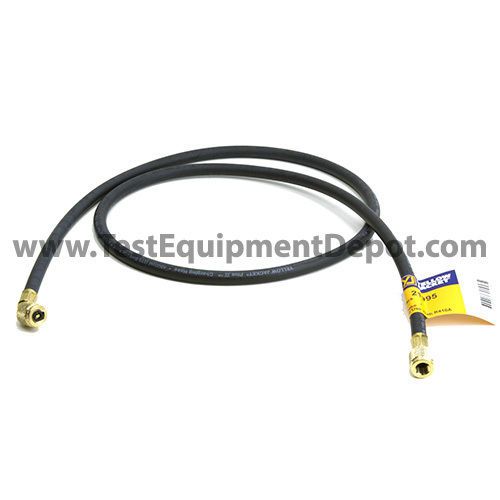 Yellow Jacket 21995 60&#034; Black Plus II 1/4&#034; Replacement Hose