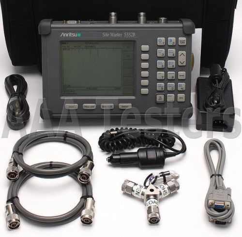 Anritsu site master s332b cable antenna / spectrum analyzer w/ option 5 for sale