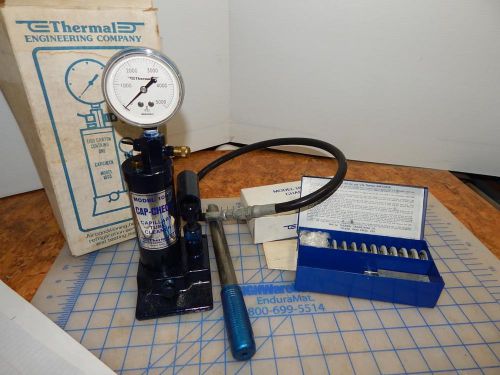 THERMAL ENGINEERING HVAC CAP CHECKER MODEL 1003 CHASER KIT 1101