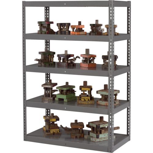 Tennsco Tool &amp; Die Rack - 72inW x 24inD x 72inH, 5-Shelf, #RXHS-722472