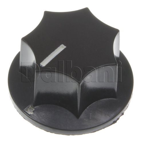 2pcs @$5 MF-B02 New Vintage Mixer Knob Black with White Stripe 6 mm Hard Plastic