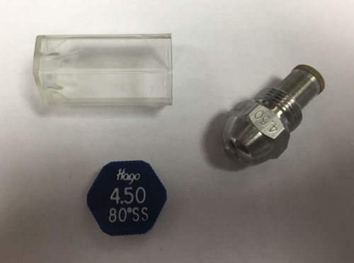 HAGO 4.50 GPH 80° SS SEMI SOLID NOZZLE (45080SS, 23540, 030G2328)