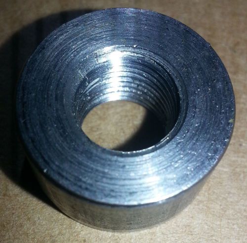 3/8x16 thread steel weld bung spacer 8 / eight pieces.5 long  x .625 dia. boss for sale