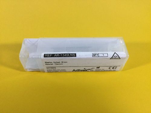 NEW -  Arthrex AR-1349LNS Washer, Spiked, 18 mm