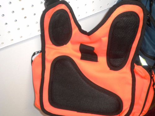 Tactical Shoulder Sling by Lightning X in Florescent Orange.